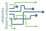 The Portland Building – Travel Plan Logo